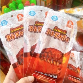 Bán sỉ bịch Snack bò kobe thơm cay Thế Giai giòn cay thơm ngon, đồ ăn vặt cổng trường hot nhất