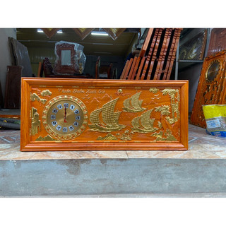 Tranh đồng hồ treo tường gỗ gõ , gỗ hương đá cao cấp