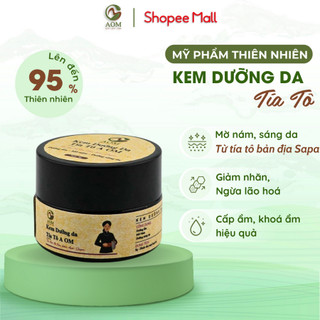  Kem Dưỡng Ẩm Da Mặt Tía Tô A OM NATURAL Cấp Ẩm, Làm Mịn Sáng Da Cho Bà Bầu 5g
