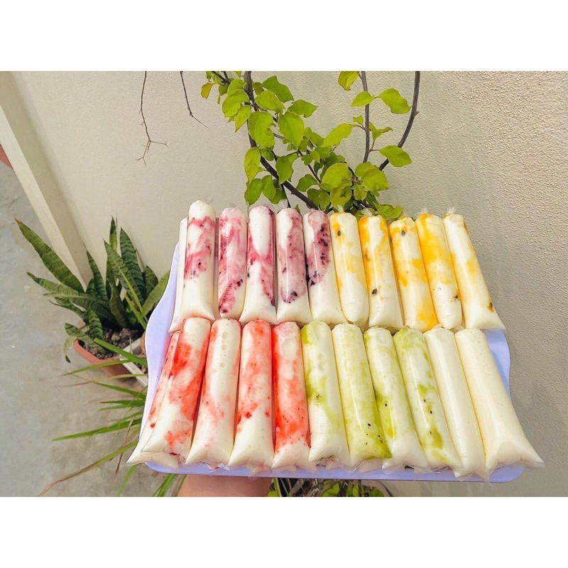 100g Túi đựng sữa chua, làm kem size 4x16cm/4x18cm/6x12cm