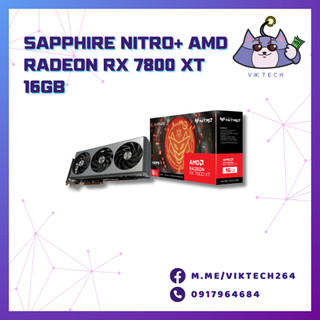 Vga sapphire nitro+ amd radeon rx 7800 xt 16gb