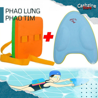 Phao bơi, Combo phao tập bơi cho trẻ em hiệu Thắng Lợi 2 phao (lưng+tim)