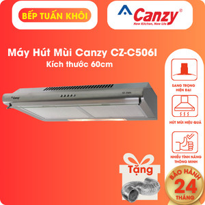 Máy hút mùi Canzy CZ 506I - CZ 2060i - 60cm - inox