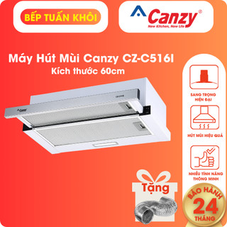 Máy hút mùi Canzy CZ 516i - CZ 6002SYP - 60cm. Tặng ống bạt dẫn mùi