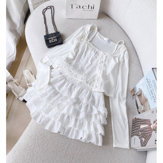 SET VÁY ÁO CROPTOP BỐ VIỀN