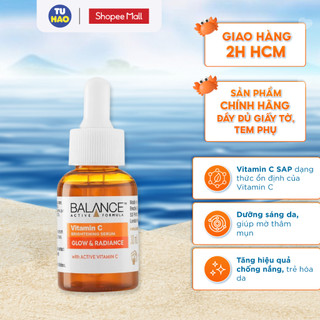 Serum Trắng Da, Mờ Thâm Balance Active Formula Vitamin C Brightening 30ml