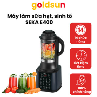 Máy xay sữa hạt Seka, máy làm sinh tố đa năng, máy ép:  E300, E400, E500 14 chức năng ưu việt dung tích 1,7L; 1,5L