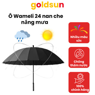 Ô 24 nan nhiều phân loại màu sắc, phụ kiện chống nắng mưa tiện lợi gọn nhẹ và phổ biến