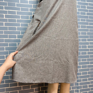 đầm bigsize 2 dây xám kiểu