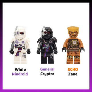 Đồ chơi lắp ráp minifigures Ninjago Ninja Máy phần 3 - Lắp ghép xếp hình nhân vật Ninja