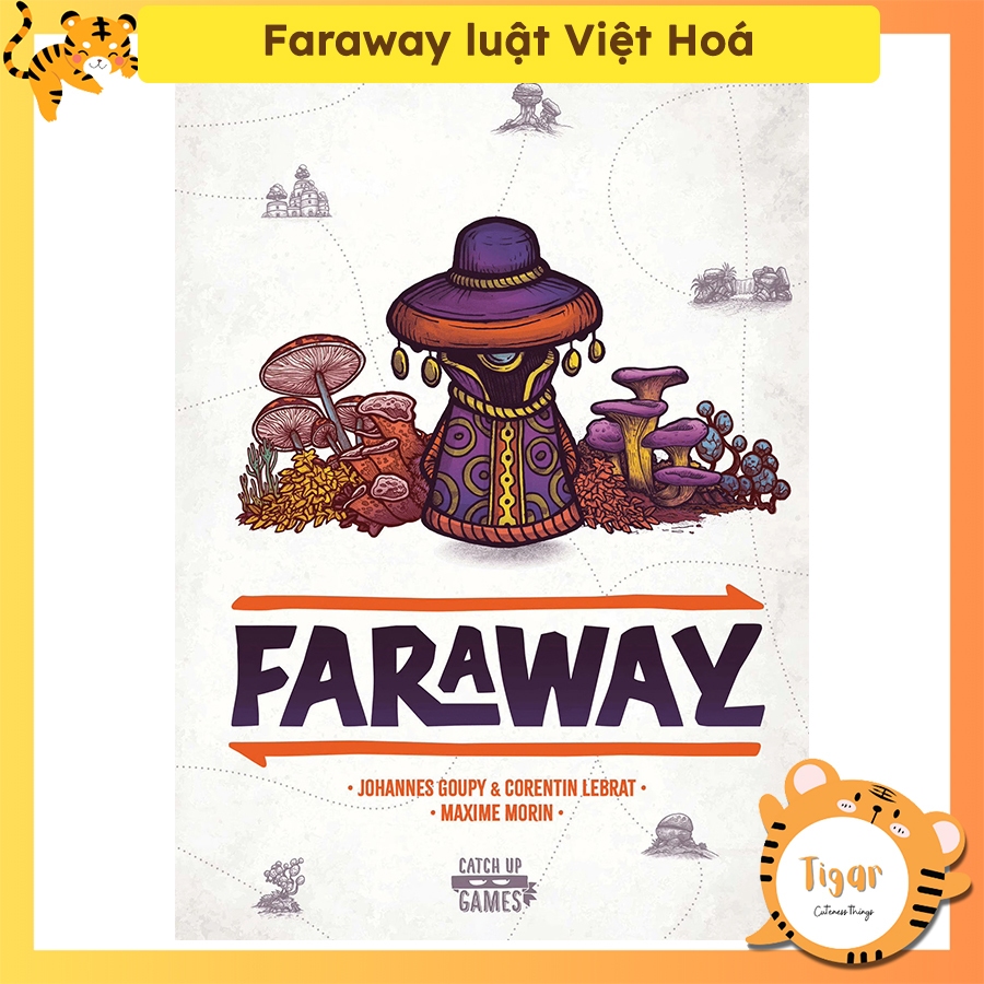 [Luật Việt] Boardgame Faraway Khám phá vùng đất bí ẩn