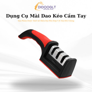 Dụng cụ mài dao kéo 3 cấp độ cầm tay Living C - Mài dao 3 cấp độ nhanh bén siêu tiện lợi ( didooglt )