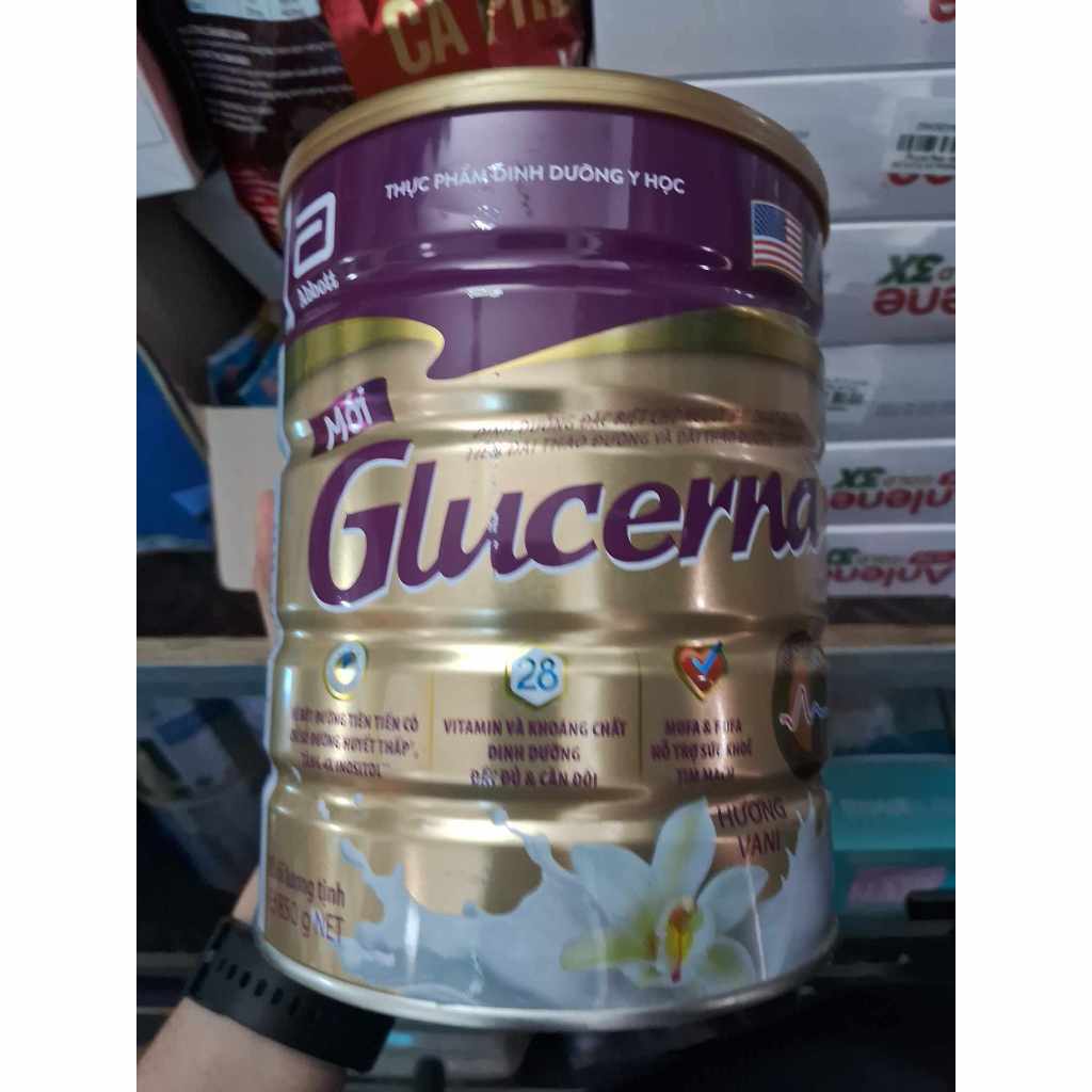 Sữa bột  Glucerna Abbott vani (850g)