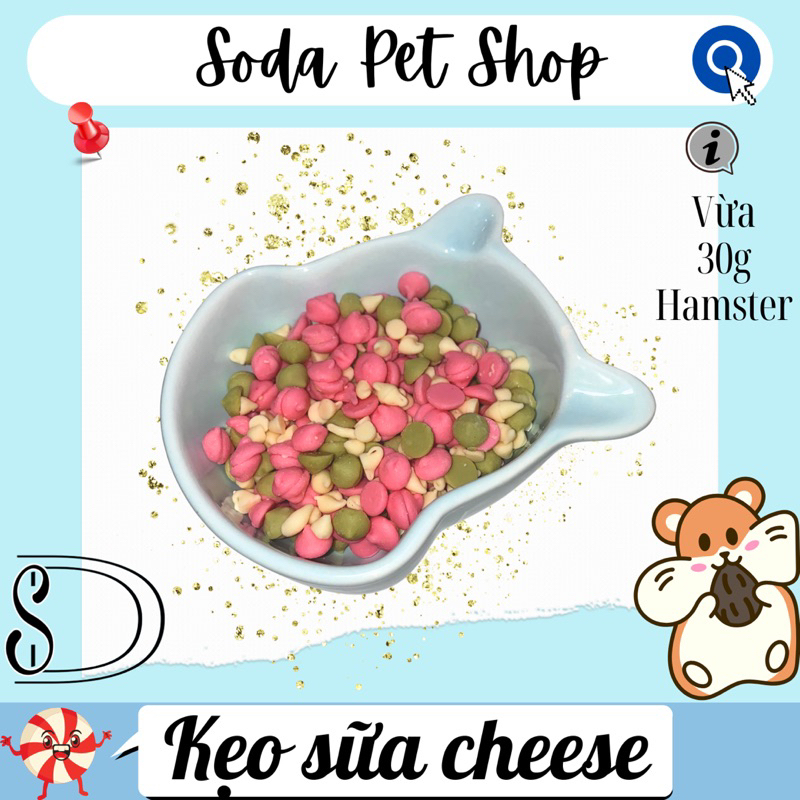 Kẹo Sữa Cheese Cho Hamster
