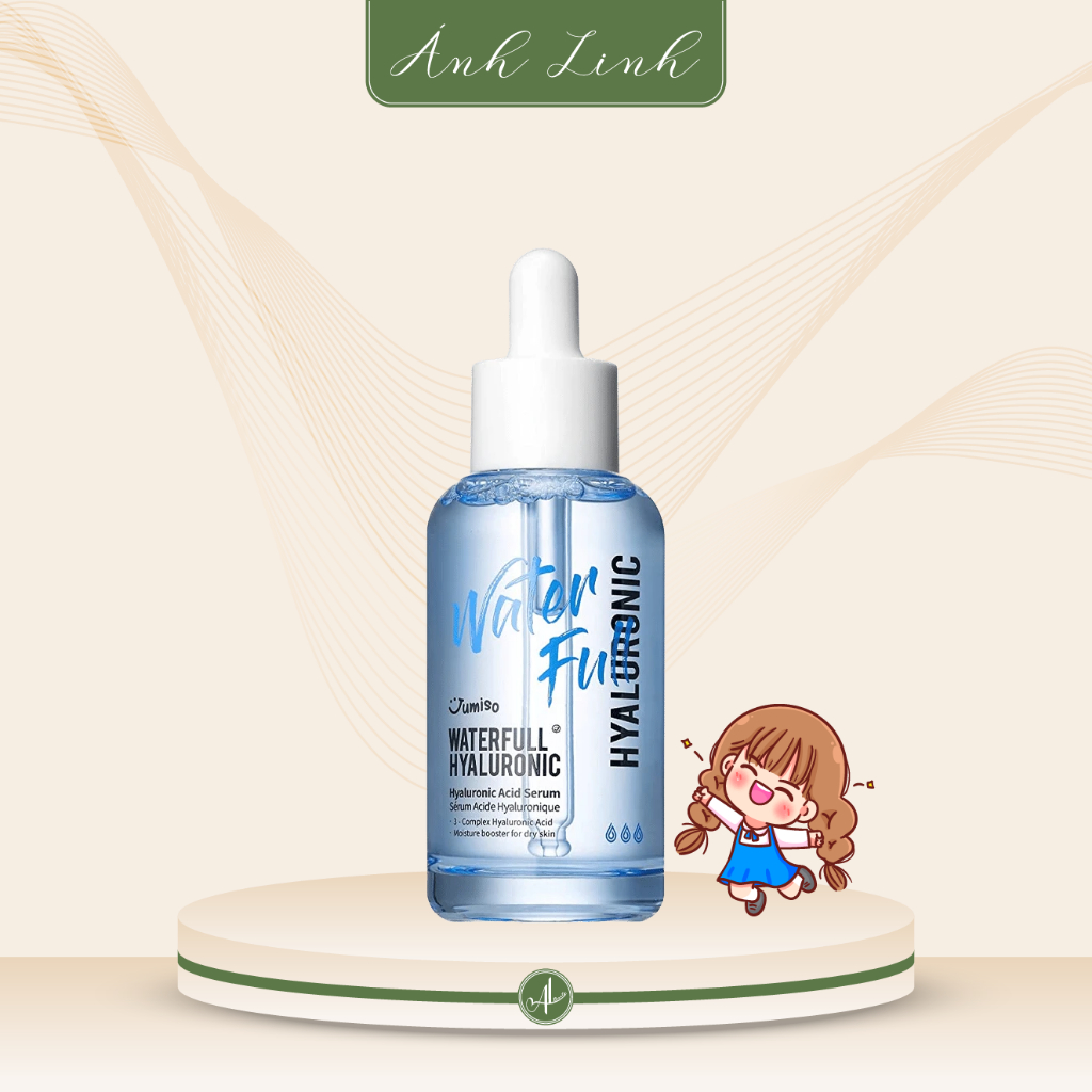 Tinh Chất Dưỡng Ẩm JUMISO Waterfull Hyaluronic Serum