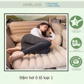 Đệm hơi ô tô hàng loại 1 dày dặn, tặng kèm bơm điện và bộ gối - kimblade