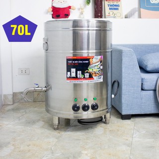 Nồi hầm xương nấu phở mâm nhiệt 70L (9KW)