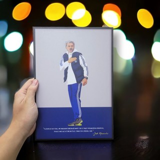 Ảnh chụp | tranh treo tường hlv josé mourinho | huấn luyện viên đội chelsea | poster decor phòng bóng đá