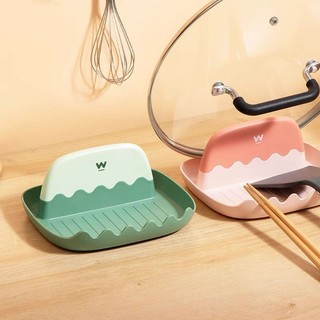 Khay gác vung, gác đũa, gác muôi thìa nấu ăn tiện dụng