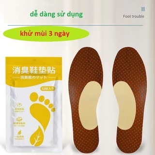 Miếng dán khử mùi giày tất/mùi mồ hôi, miếng dán thấm hút mồ hôi, khử mùi hôi chân, thấm hút/khử mùi hôi nách áo
