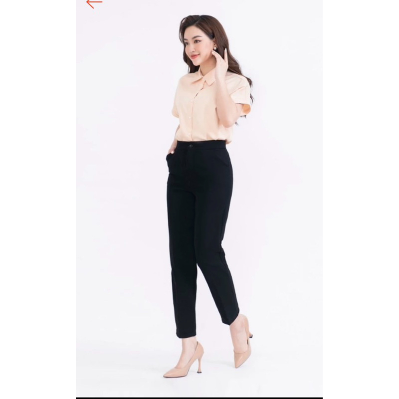 Quần tây dáng công sở