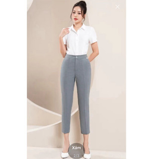 Quần tây dáng công sở