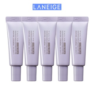 [New] Bộ 5 Sữa dưỡng chống nắng Laneige Perfect Renew 5D Sun Protector Essence SPF50+ PA++++ (10mlx5)