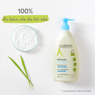 Sữa tắm gội cho bé aderma primalba 500ml