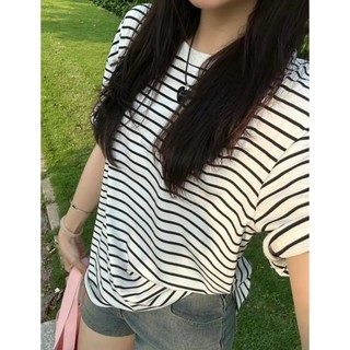 Áo phông babytee kẻ ngang chất cotton - Retrostyle - Ao418_P10K14