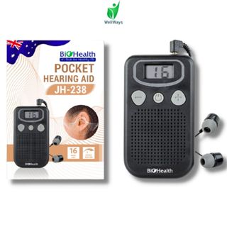 Máy trợ thính bỏ túi có dây Biohealth JH-238 tai nghe trợ thính headphone âm thanh chất lượng cao