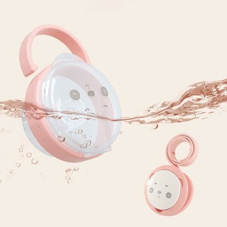 Dây đeo núm vú giả, núm ngậm nướu silicone cho bé, núm vú giả trong suốt + hộp đựng núm vú giả, có móc treo