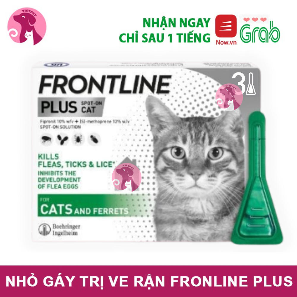 Nhỏ gáy cho Chó Mèo Frontline Plus