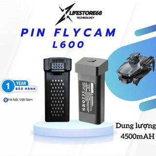 Pin flycam mini L600,Hàng chính hãng thay thế dễ dàng kéo dài cuộc chơi,Pin 4500mAH