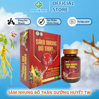 Sâm nhung bổ thận tw - bổ thận dưỡng huyết