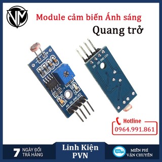 Module Cảm Biến Ánh Sáng, cảm biến quang trở, cảm biến cảm quang