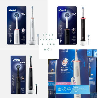 Bàn chải điện oral b pro3 3000 , pro series3 pro3 3000 mẫu mới ( bill pháp)