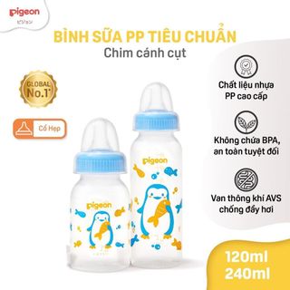 Bình sữa Pigeon việt nam PP 240ml Nhựa PP không chứa BPA an toàn cho bé