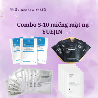 Combo 5 mặt nạ, 10 mặt nạ b5 phục hồi, cấp ẩm da yuejin 25ml
