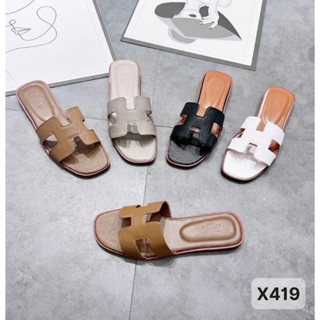 Dép lê nữ - HM 👠 RẺ VÔ ĐỊCH 👠 da sần hàng đẹp - X419
