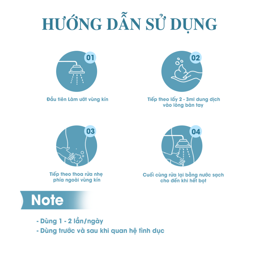 Dung dịch vệ sinh cho bé d.ậ.y t.h.ì Tokyo Lady-Dạng bọt làm sạch sâu