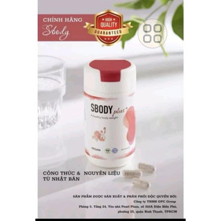 [CHÍNH HÃNG] GIẢM CÂN SBODY PLUS(hộp 24 viên)mẫu mới,date mới