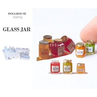 Khuôn silicone trong đổ resin chai lọ thủy tinh dollhouse m