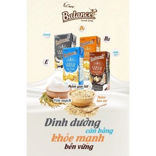 THÙNG 36 HỘP- SỮA HẠT NGŨ CỐC 4CARE BALANCE 180ML - HÀNG NHẬP CHÍNH HÃNG CÓ SẴN