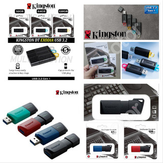 [5❤️][FREESHIP] USB 3.2 KINGSTON DATA TRAVELER EXODIA MÓC KHÓA 8GB - 16GB - 64GB - 128GB CHÍNH HÃNG [HCM]