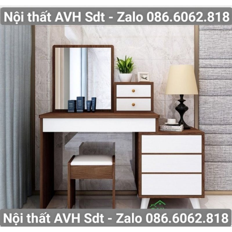 Bàn phấn gỗ MDF phủ melamin