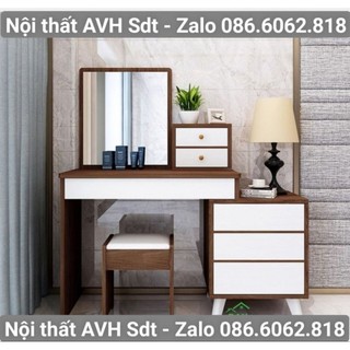 Bàn phấn gỗ MDF phủ melamin