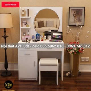 Bàn phấn gỗ MDF phủ melamin