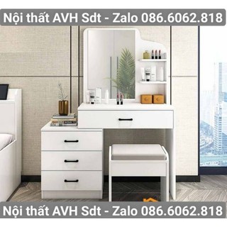 Bàn phấn gỗ MDF phủ melamin