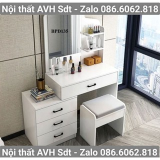 Bàn phấn gỗ MDF phủ melamin