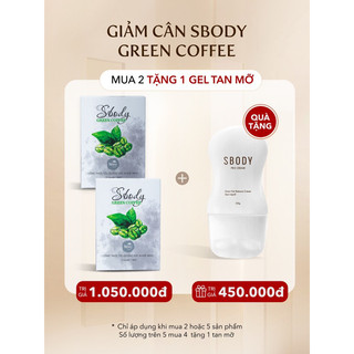 Cà phê giảm cân sbody green coffee giảm cân đẹp dáng